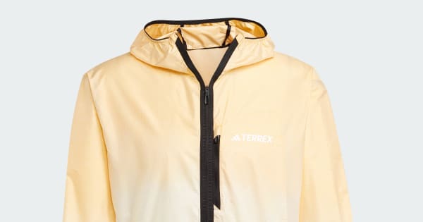 adidas Terrex Xperior Light Windweave Jacket - Yellow | Free