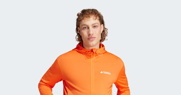 アディダス テレックス XPERIOR ライトフリース フード付き