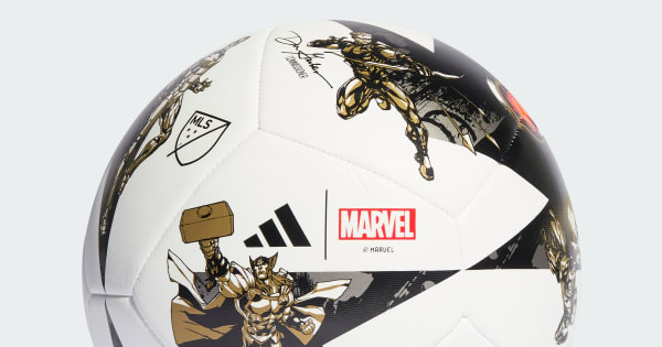 adidas Marvel MLS All-Star Game Training Ball Black Free