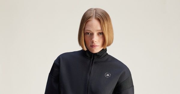 adidas by Stella McCartney ニット トラックトップ - ブラック