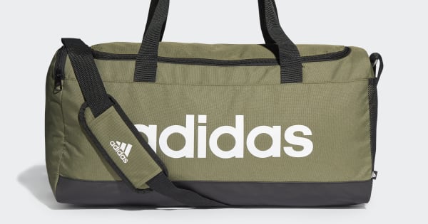 adidas ESSENTIALS LOGO DUFFEL BAG MEDIUM - Green | adidas Singapore