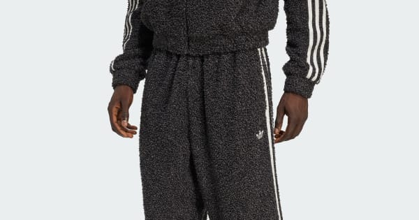 adidas BOUCLE FIREBIRD TRACKPANT - Black | Free Shipping with