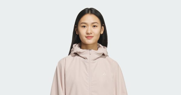 アディダス Luxflow ルーズフィット ストレッチウーブン ジャケット