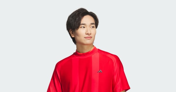 アディダス 【ゴルフ】アディゼロ メッシュ モックネック 半袖シャツ