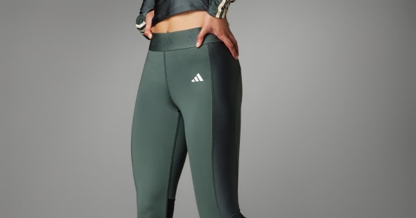 adidas Hyperglam Shine Full-Length Leggings Grey Free Shipping