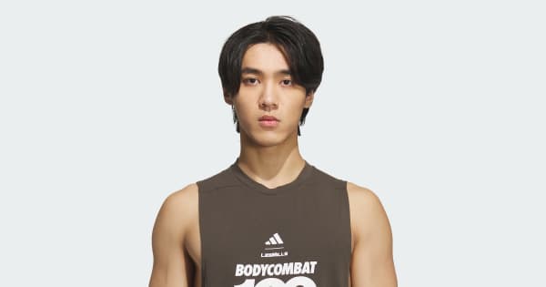 アディダス ノースリーブTシャツ - グリーン | アディダス ジャパン