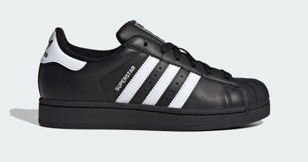 adidas SUPERSTAR II ブラック 6 (約24.0cm) adidas Superstar II Sneakers - Black | Free Shipping with adiClub