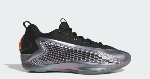 adidas Anthony Edwards 1 Low Iron Metallic Basketball Sneakers