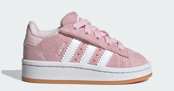adidas Campus 00s Comfort Closure Elastic Lace Shoes Kids - Pink | Free Shipping with adiClub | adidas US