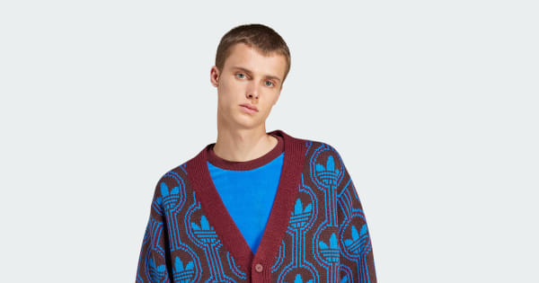 アディダス アディダス オリジナルス 70s トレフォイルカーディガン