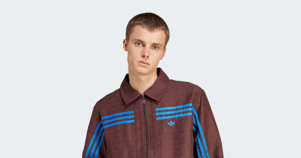 アディダス アディダス オリジナルス 70s クラブジャケット - ブラウン
