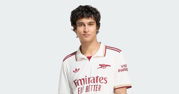 adidas Arsenal 25/26 Third Jersey - White | Free Shipping with