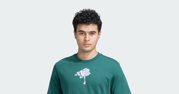 adidas The Earth Tee - Green | adidas India