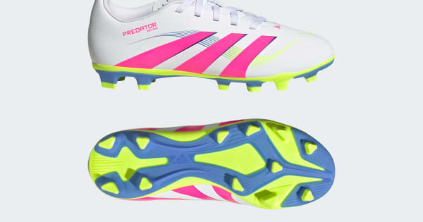 Predator314-2 10山 Zapatos de fútbol Predator Elite Fold-Over Terreno Blando - Blanco