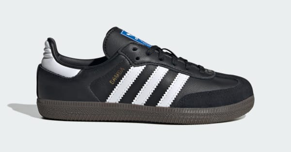 ♪新品19cm adidas SAMBA OG C♪ adidas Originals Samba OG C Core Black Cloud White Gum Kids