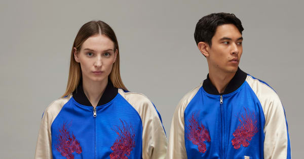 adidas Y-3 JFA Souvenir Jacket - Blue | Free Shipping with adiClub