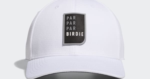 adidas Par Par Par Birdie Snapback Hat - White | Free Shipping