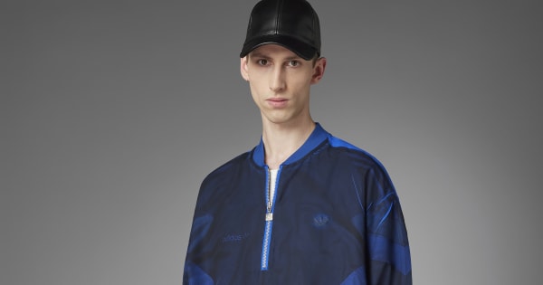 adidas Blue Version Half-Zip Soccer Silk Track Top - Blue | Free