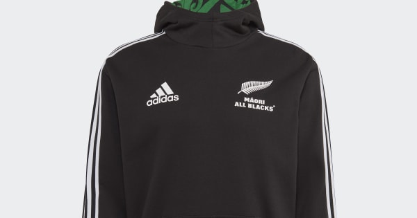 マオリ・オールブラックススリーストライプスフルジップパーカー アディダス マオリ・オールブラックス ラグビー スリーストライプス