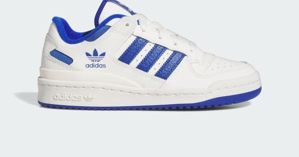 adidas Forum Low CL Shoes Kids - White | Free Shipping with