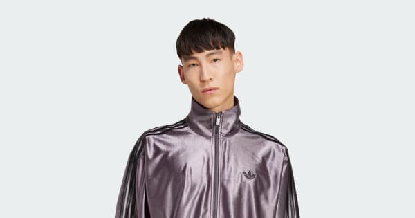 アディダス ファイヤーバード メタリックトラックトップ（ジャージ