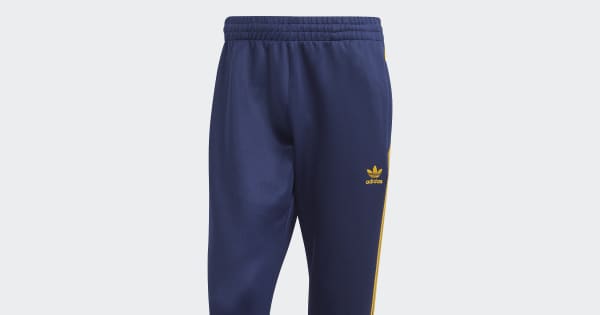 adidas Adicolor Classics+ SST Track Pants - Blue | Free Shipping