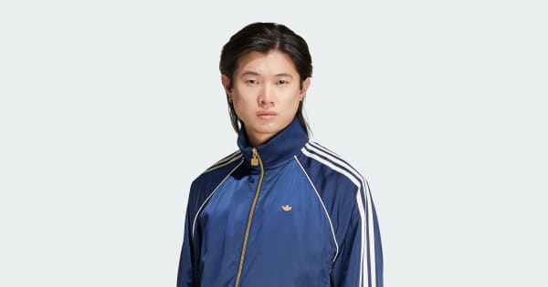 アディダス プレミアム トラックトップ - ブルー | アディダス ジャパン