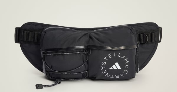 adidas x Stella McCartney IW1618 ボディバッグ adidas by Stella McCartney Bum Bag - Black | Free Shipping with