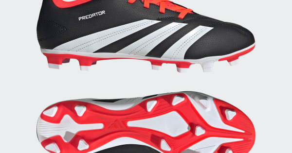 adidas Predator Club Flexible Ground Football Boots - Black