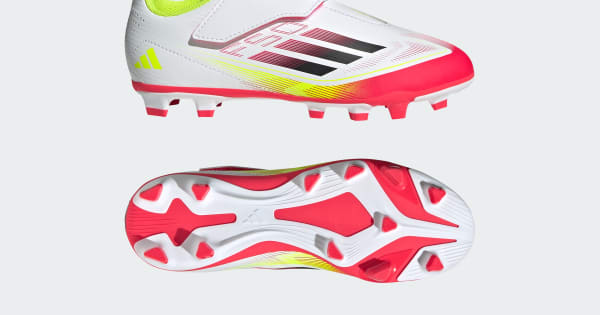 adidasX、F50 Buy adidas Black/Grey Kids F50 Club Firm/Multi-Ground Boots from