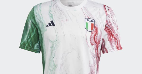 adidas Italy Pre-Match Jersey Green adidas Vietnam