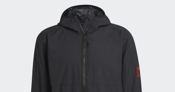 adidas Five Ten Wind Jacket - Black | Free Shipping with adiClub