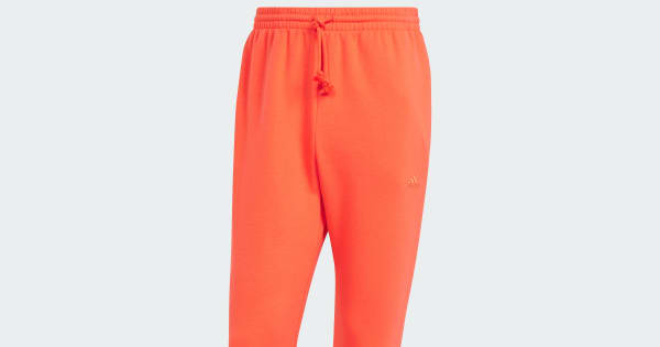 オレンジ adidas ALL SZN Fleece Tapered Leg Zip Pants - Orange | Free