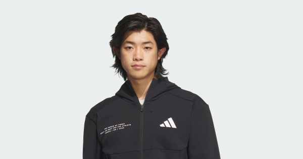 アディダス アディダスアダプテーション ダブルニット フード付き アディダス アディダスアダプテーション ダブルニット フード付き