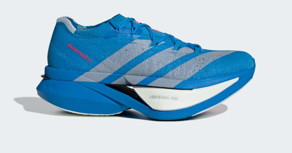 adidas Adizero Prime X3 Strung Shoes - Blue | Free Shipping with