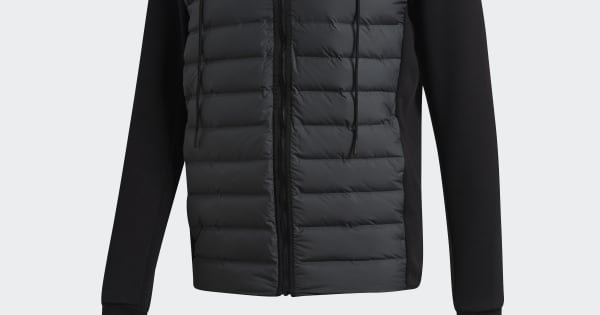 adidas Varilite Hybrid Jacket - Black | Free Shipping with adiClub adidas Varilite Hybrid Jacket - Black | Free Shipping with adiClub