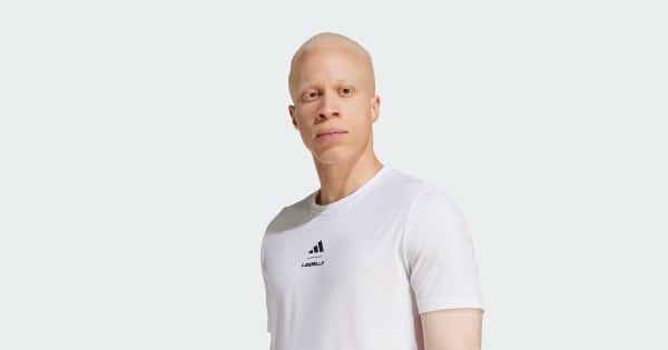 アディダス Les Mills グラフィック 半袖Tシャツ - ホワイト