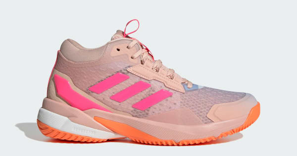 adidas Crazyflight 6 Mid Indoor Shoes - Pink | Free Shipping with