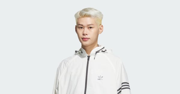 アディダス ADS 200 ウインドブレーカー - ホワイト