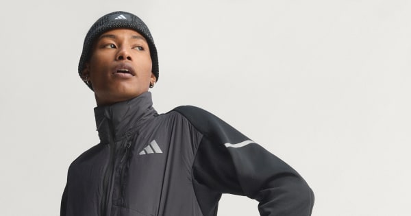 adidas Adi365 Running CLIMAWARM Jacket - Black | Free Shipping