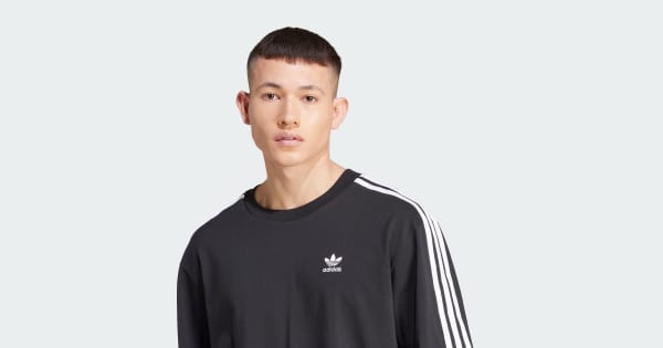 アディダス アディカラー オーバーサイズTシャツ - ブラック