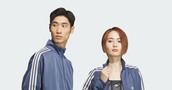 アディダス トラックジャケット（ジェンダーニュートラル） - ブルー