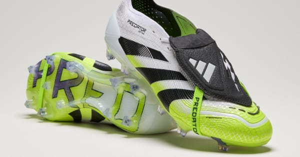 adidas Predator Elite Fold-Over Tongue Firm Ground Boots - White