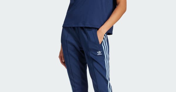 アディダスBLUE VERSION シルバートラックジャケット&パンツ