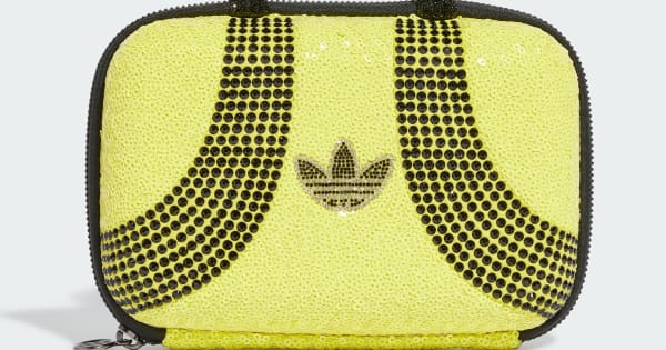 アディダス ラインストーン クラッチバッグ - グリーン | アディダス