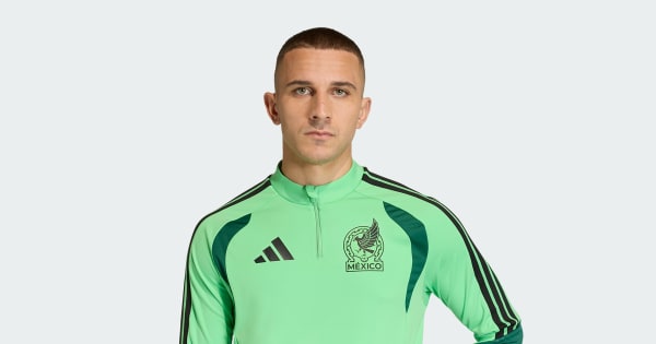 adidas Mexico 26 Tiro Training Top - Green | Free Shipping with