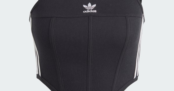 アディダス アディカラー スリーストライプス コルセット - ブラック