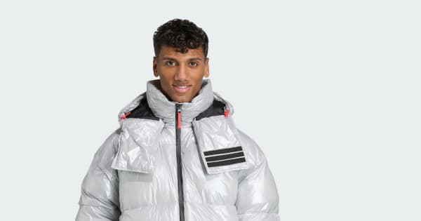 adidas x Moon Boot Padded Jacket - Silver | Free Shipping with adiClub