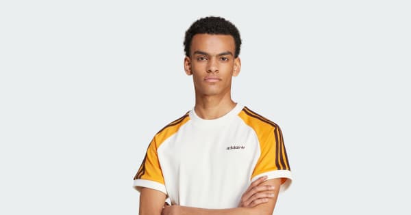 アディダス '80s プレミアム スリーストライプス 半袖Tシャツ