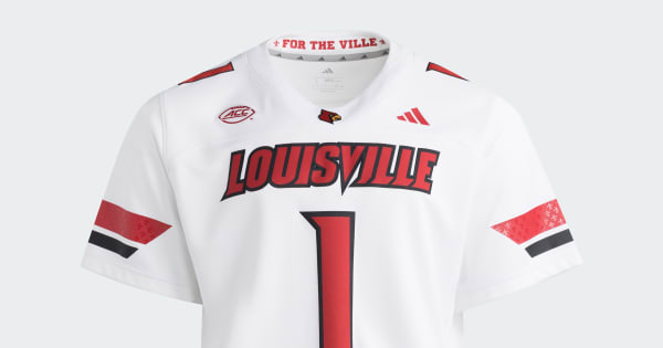 adidas Louisville Cardinals Premier Away Football Jersey White Free  Shipping with adiClub adidas US